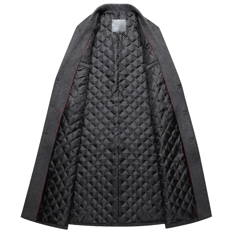 Authentique Manteau Long Anglais Gris Ma boutique