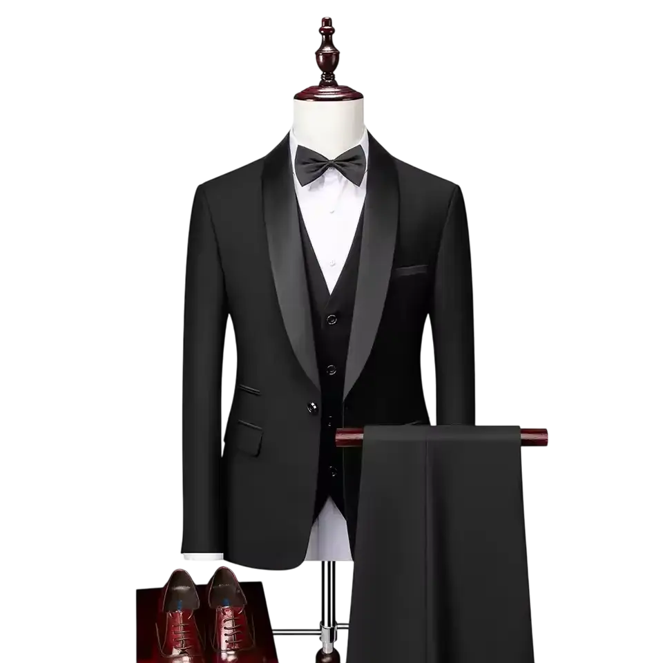 Arthur Black Three-Piece Tuxedo Suit