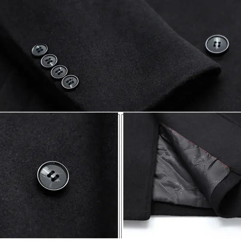 LIMITED EDITION – Tommy Long Black Coat