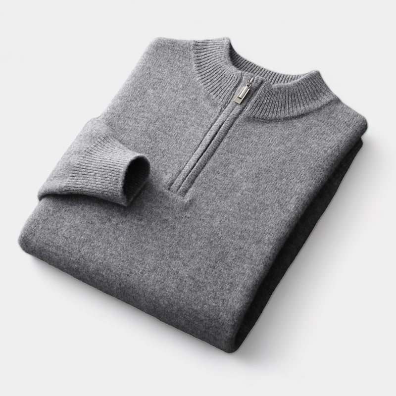 Shelby zip-up sweater