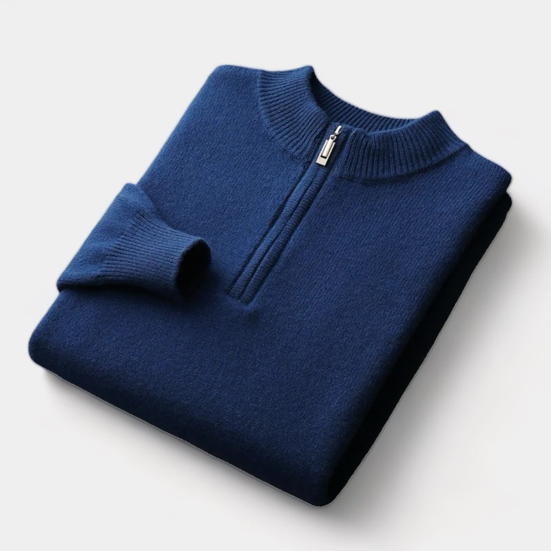 Shelby zip-up sweater