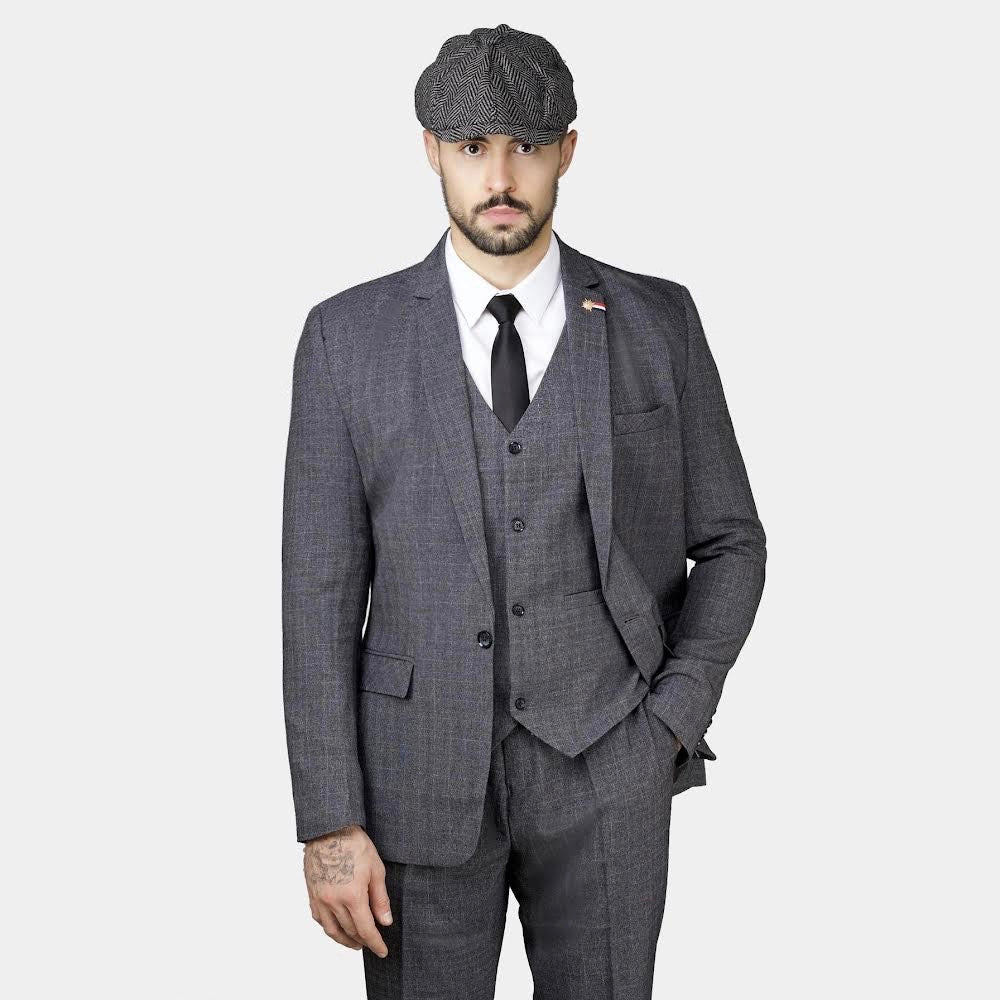 Costume Trois Pièces Gris Shelby