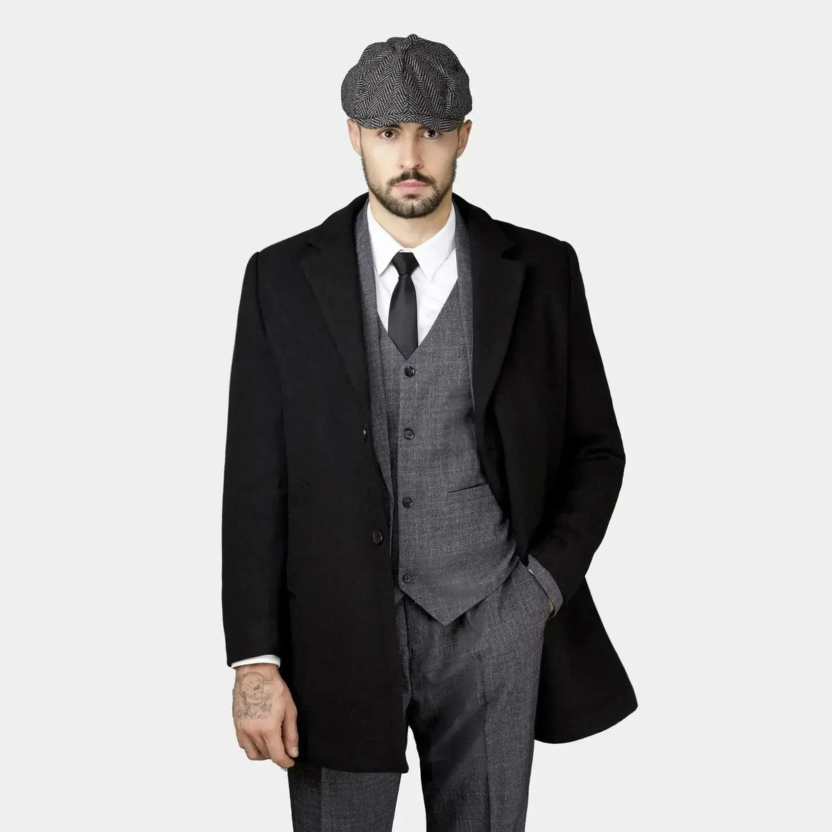 Black English Coat
