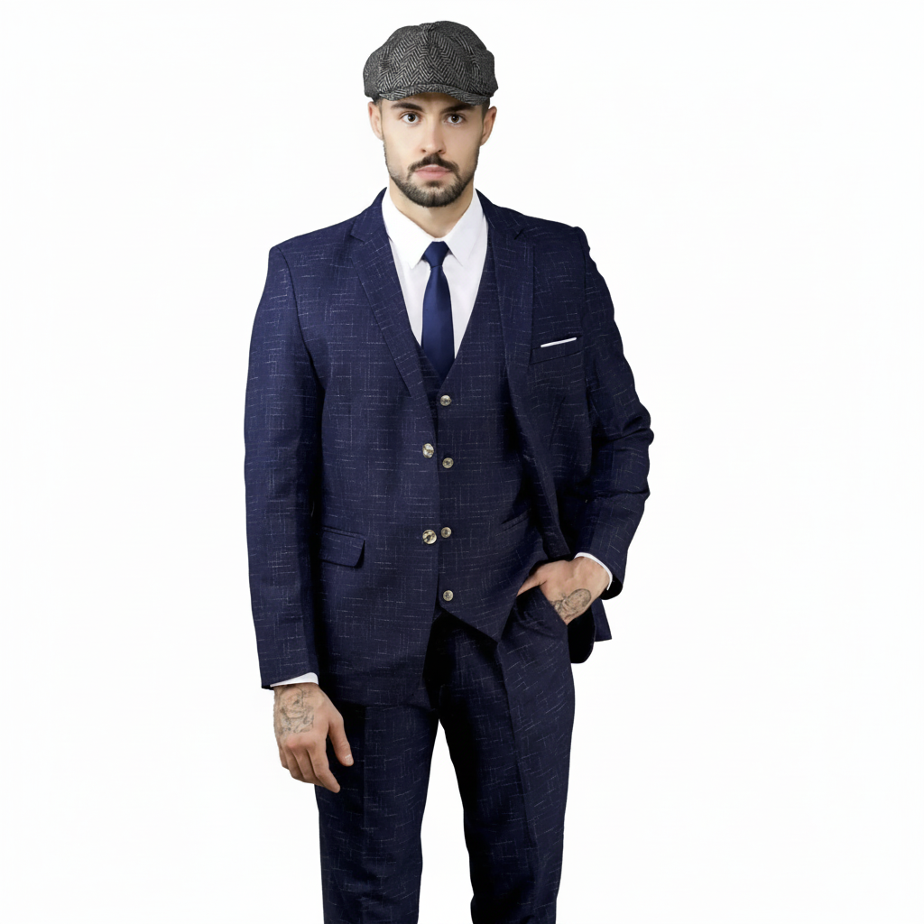Costume Trois Pièces Shelby - fondo blanco
