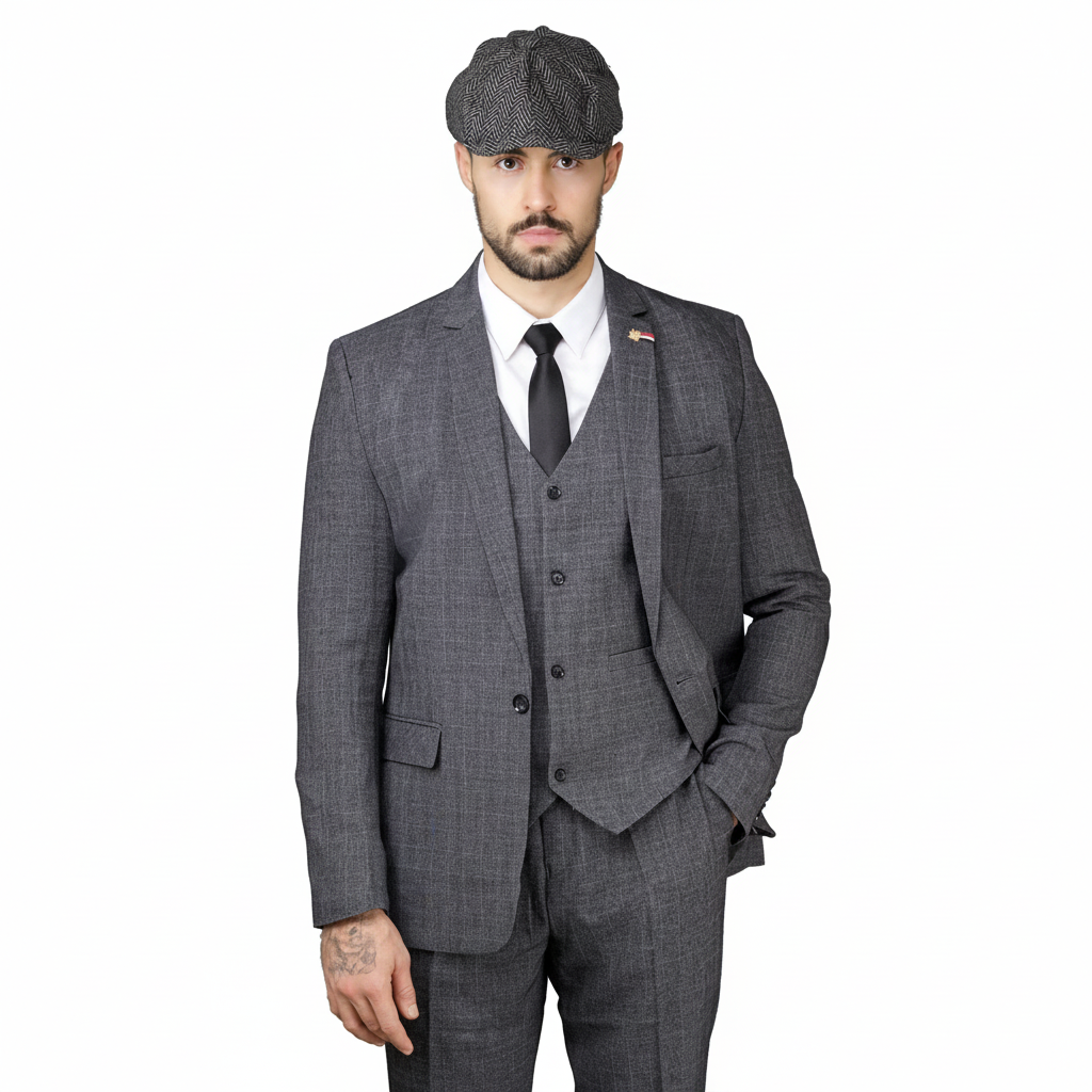 Costume Trois Pièces Tommy - fondo blanco