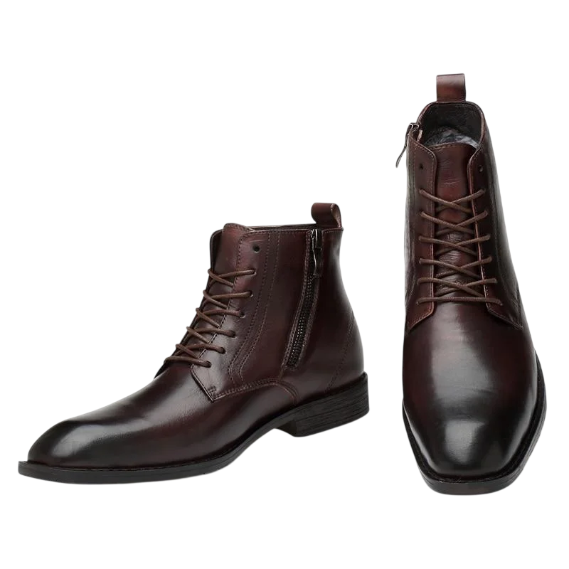 Tommy Brown Leather Boots