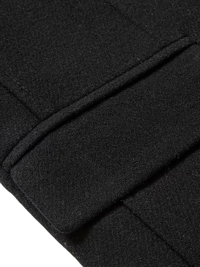 Authentic Black English Long Coat