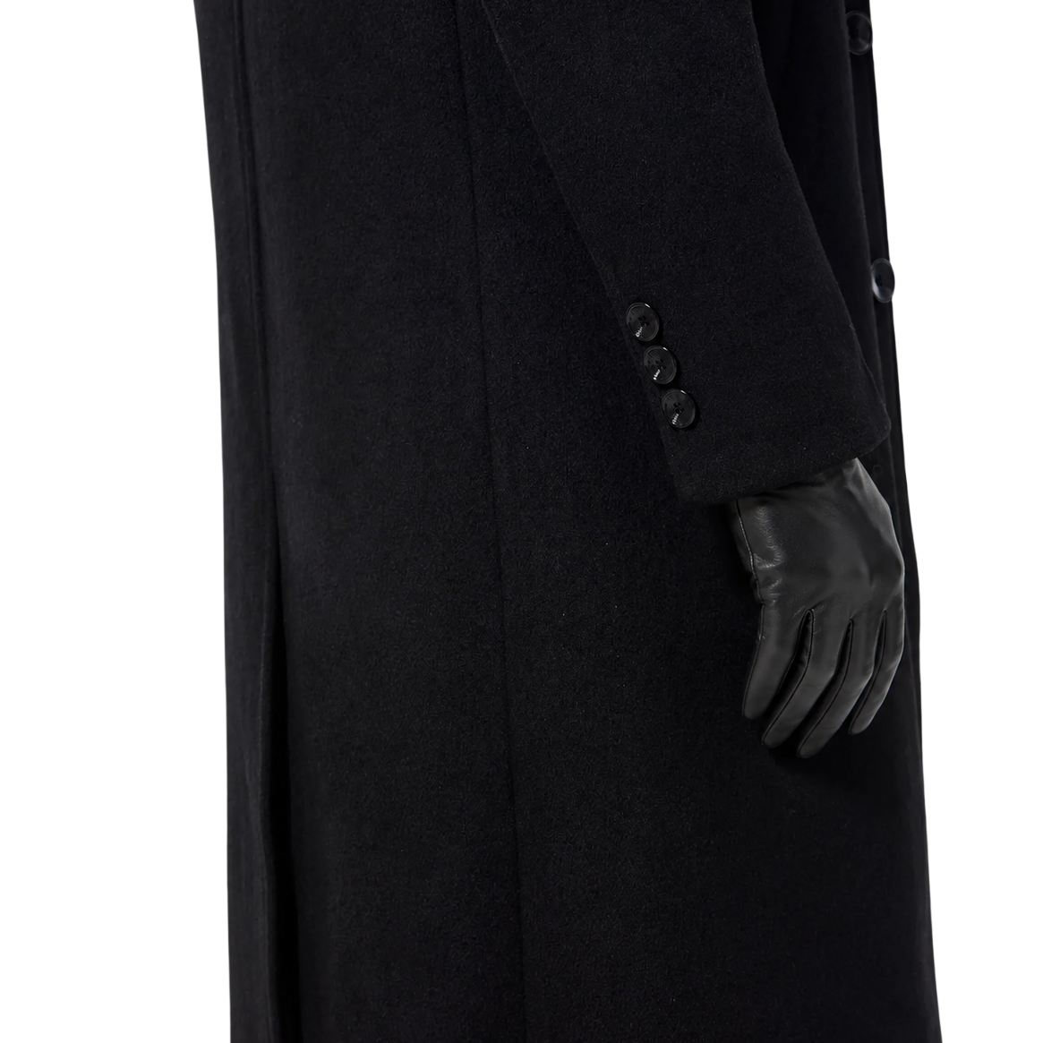 Authentic Black English Long Coat