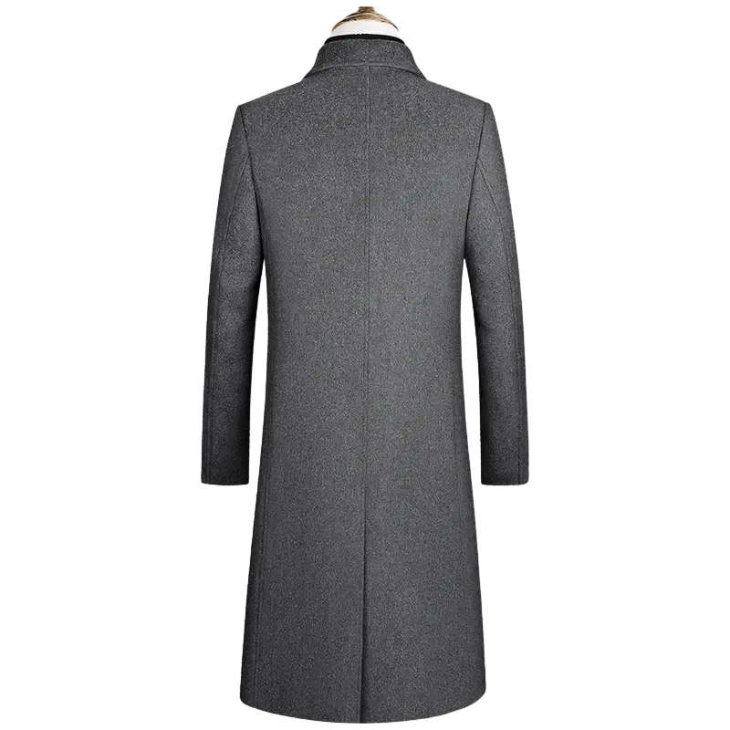 Authentique Manteau Long Anglais Gris Ma boutique