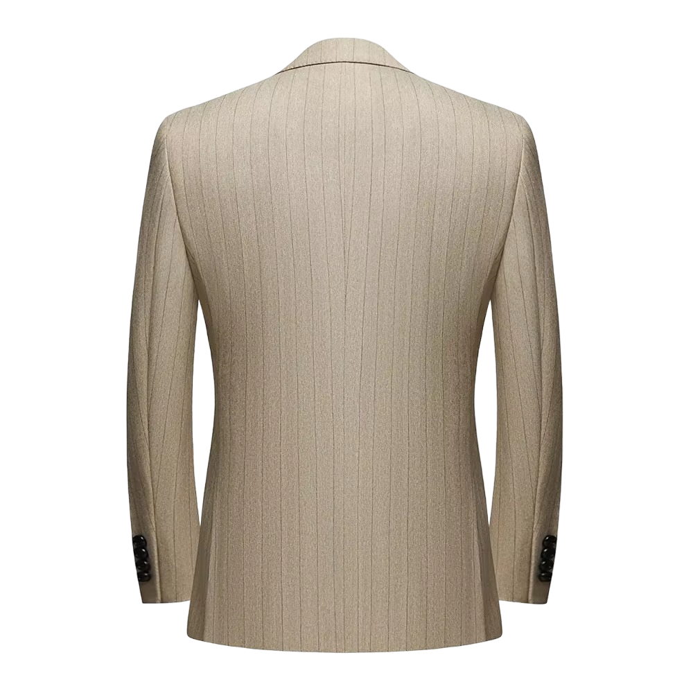 Imperial Beige Three Piece Suit