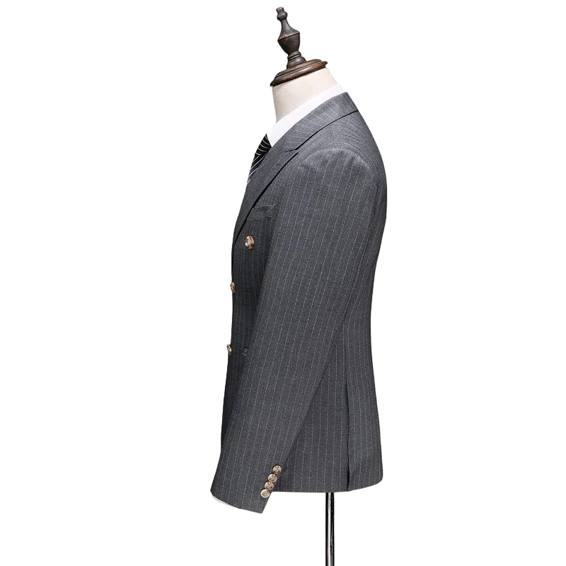 Costume Trois Pièces Gris Gatsby