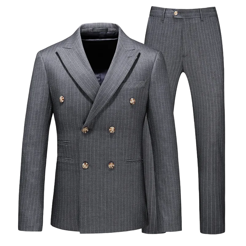 Costume Trois Pièces Gris Gatsby