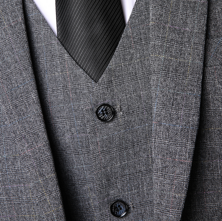 Shelby Grey Three Piece Suit