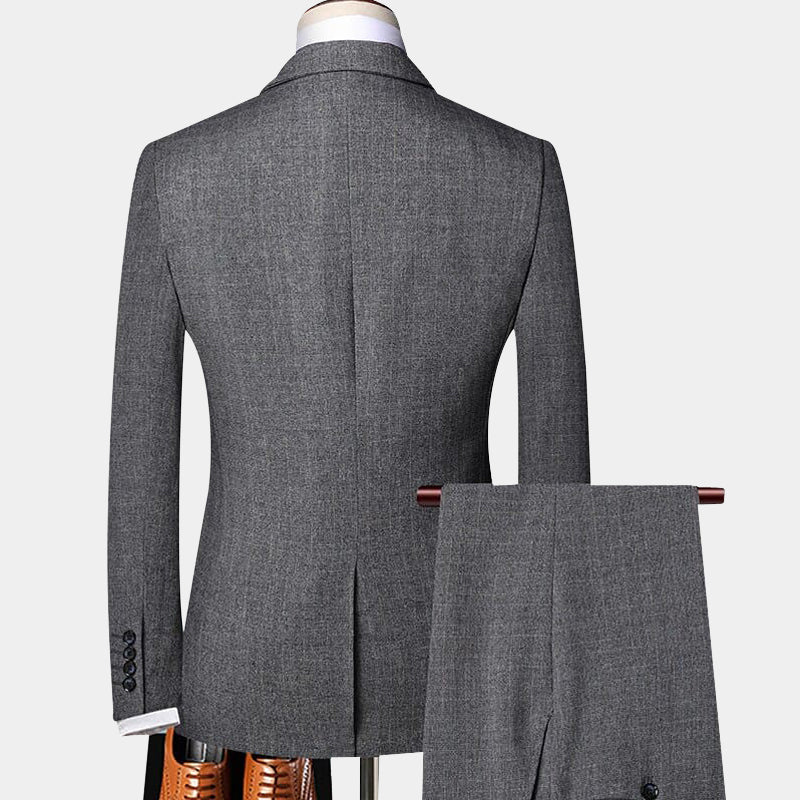 Shelby Grey Three Piece Suit