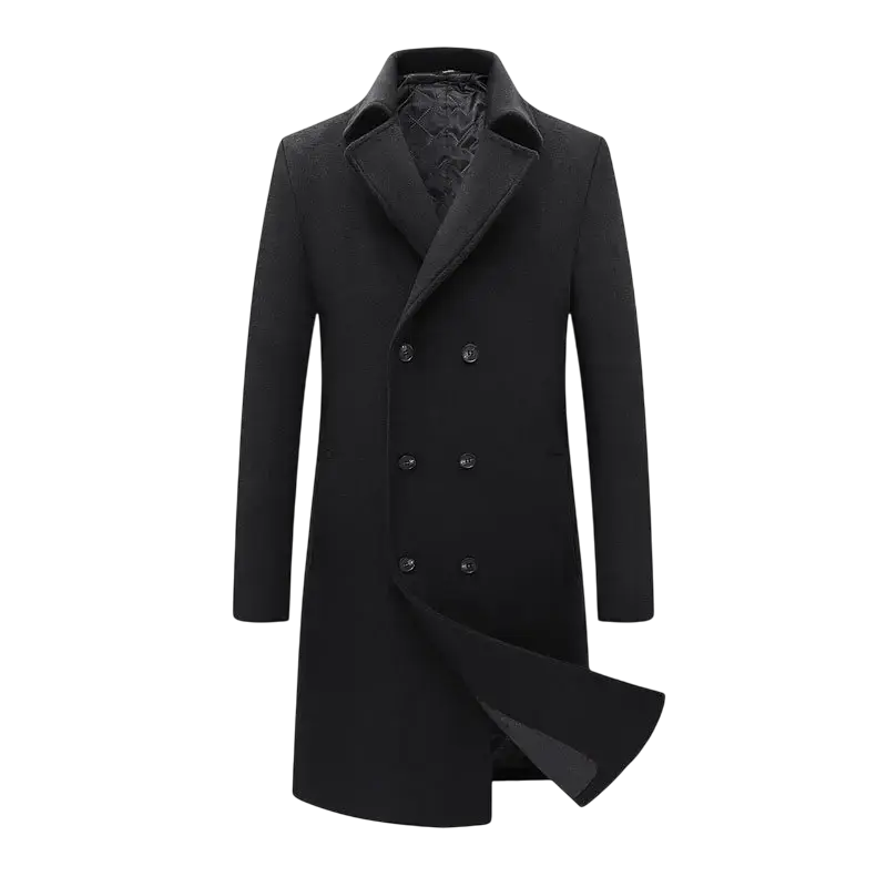 ÉDITION LIMITÉE - Manteau Long Tommy Noir Ma boutique