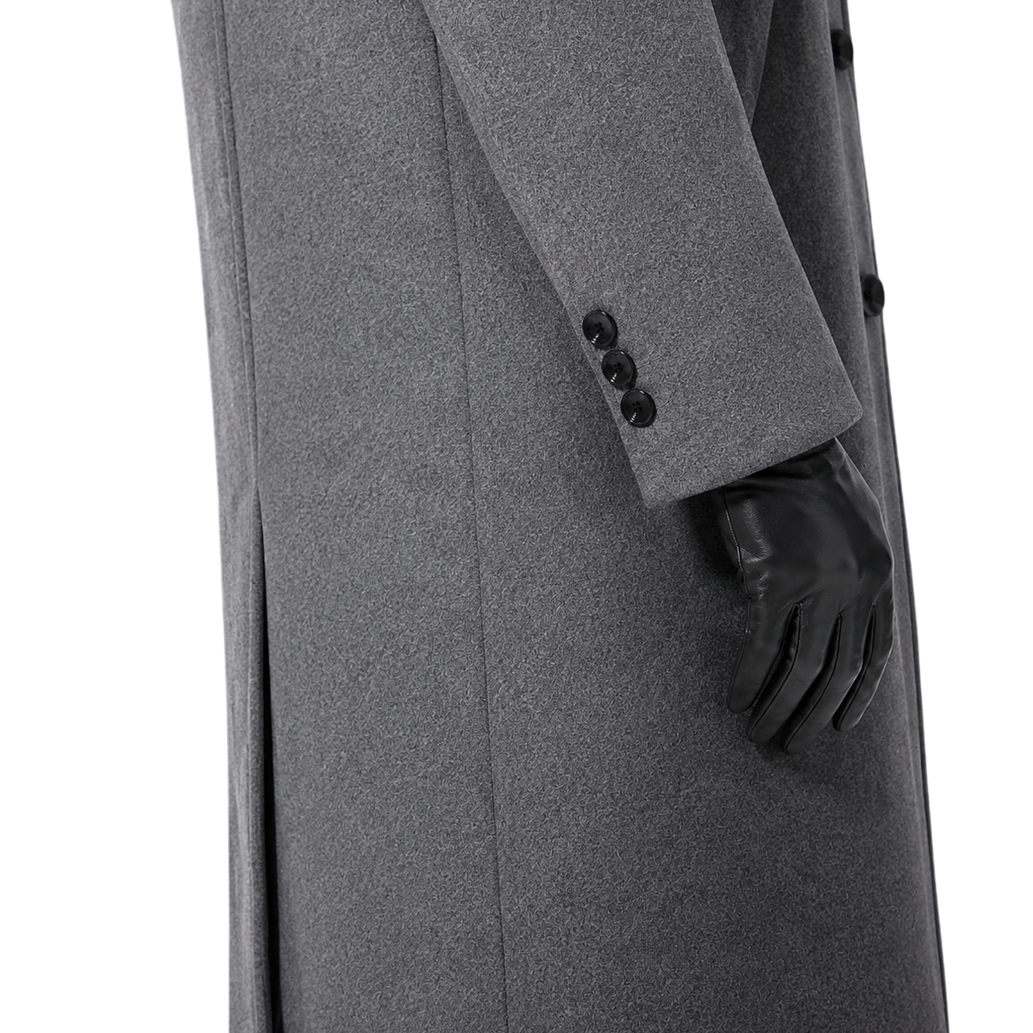 Authentic Gray English Long Coat