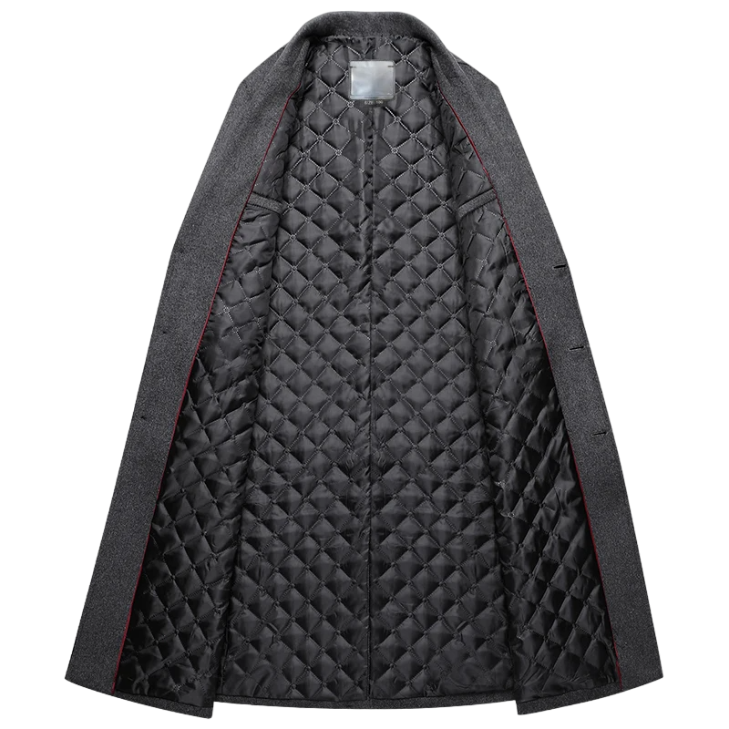Authentique Manteau Long Anglais Gris Ma boutique