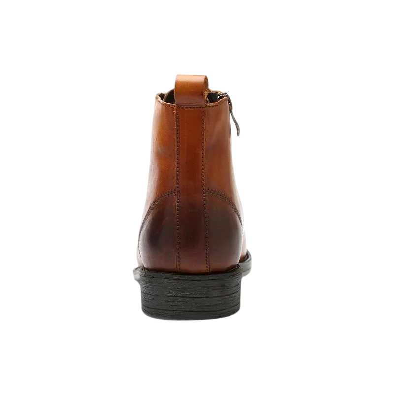 Tommy light brown leather boots